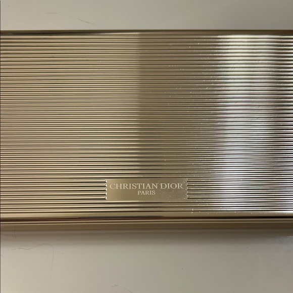 Dior Metallic Gold Clutch - Picture 3 of 15